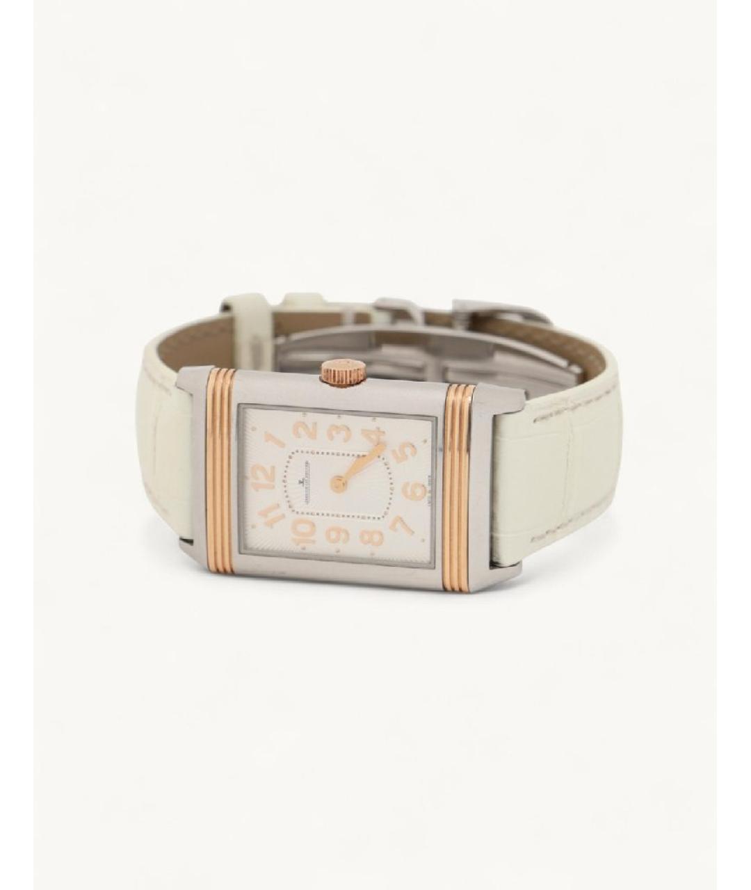 Jaeger LeCoultre Белые часы из желтого золота, фото 2