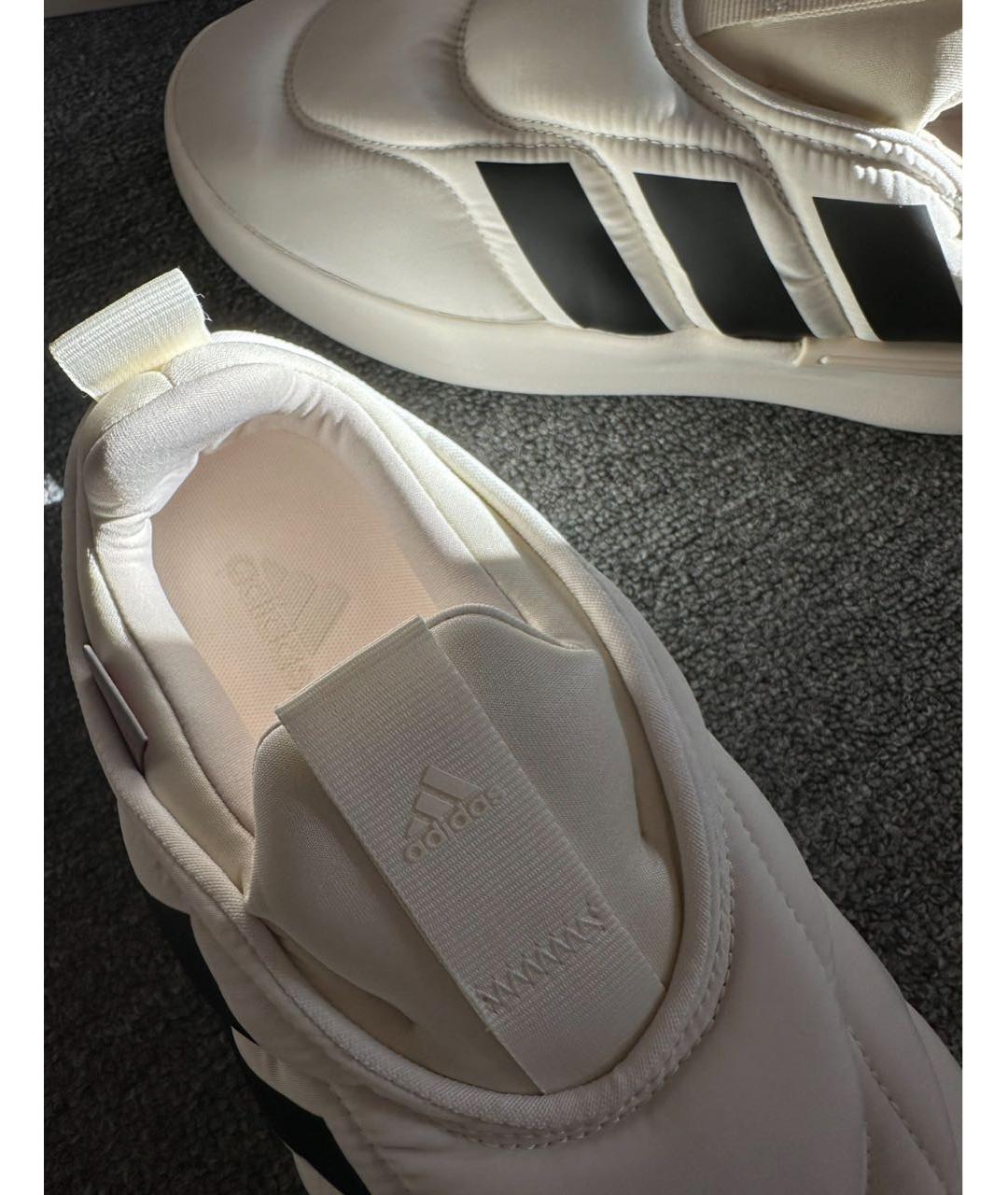 ADIDAS Белые синтетические низкие ботинки, фото 8