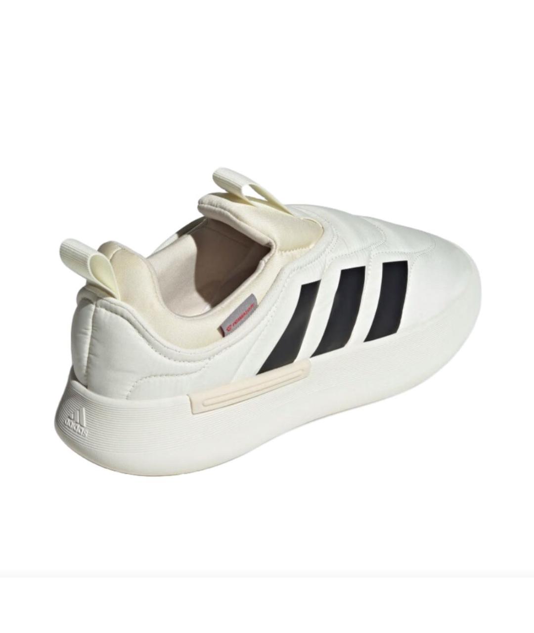 ADIDAS Белые синтетические низкие ботинки, фото 4