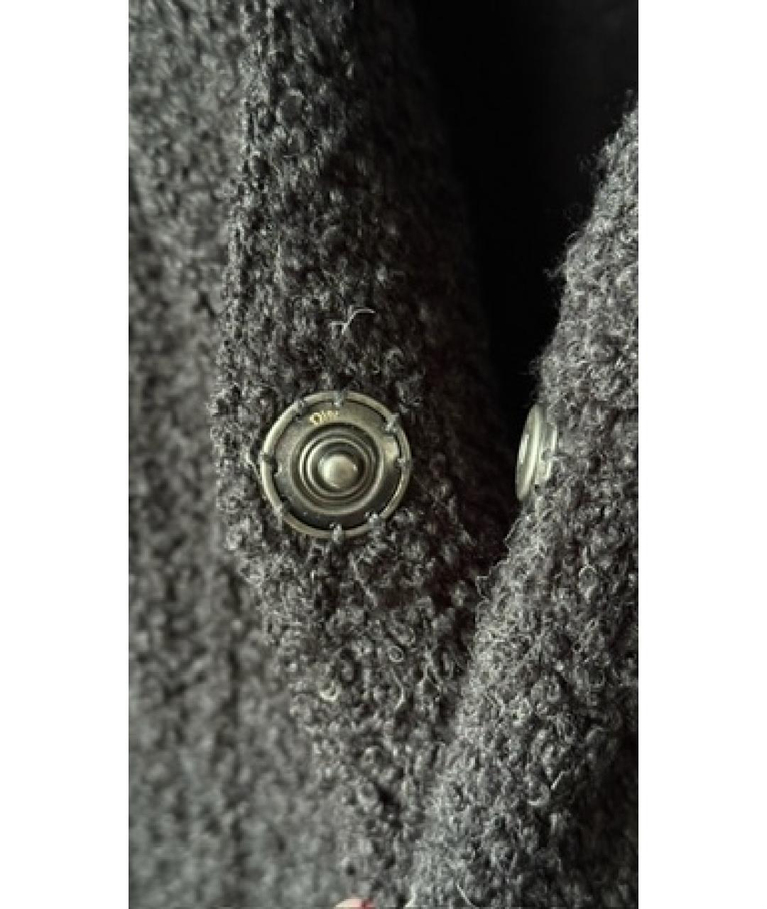 CHRISTIAN DIOR Серый вискозный жакет/пиджак, фото 4