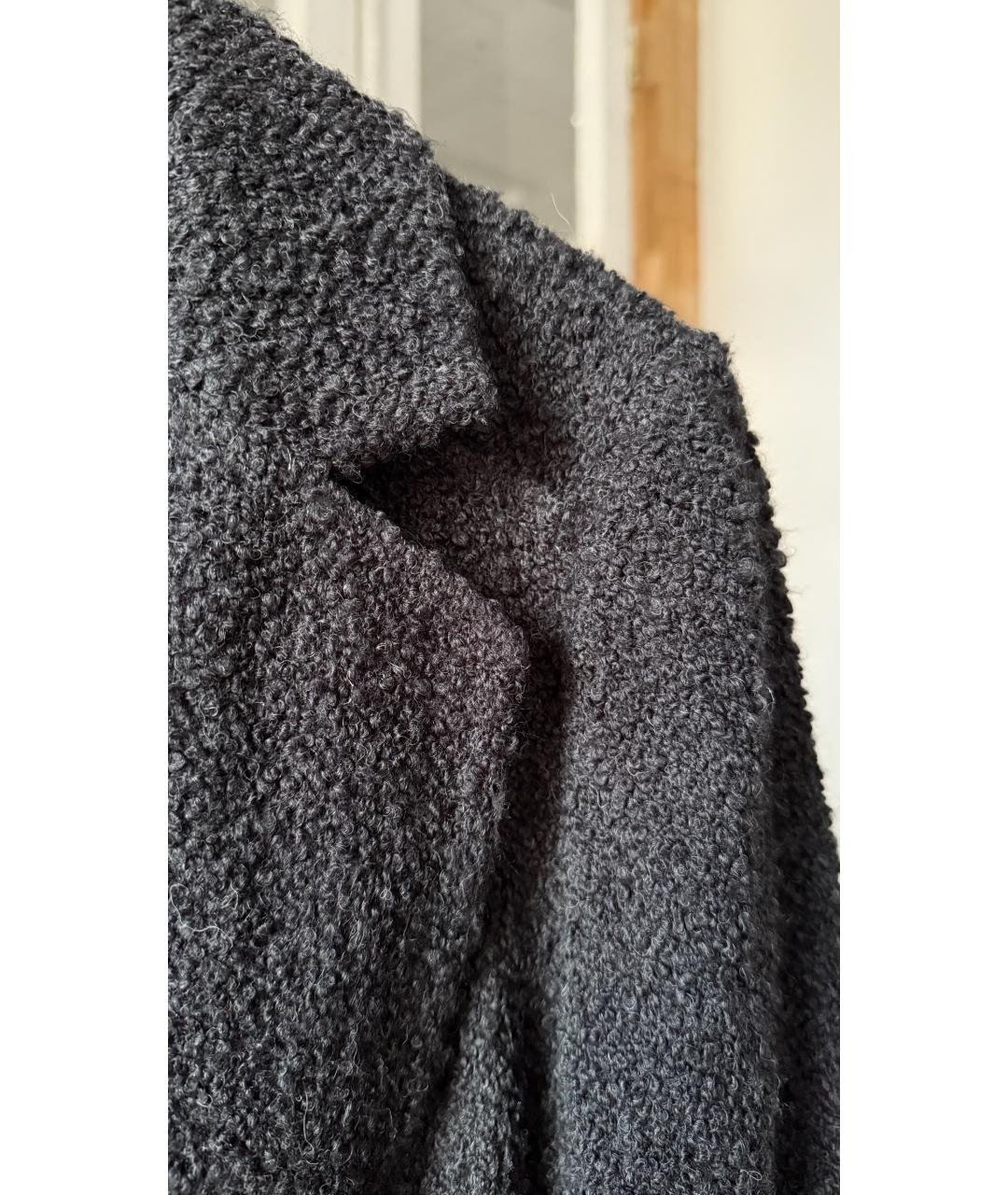 CHRISTIAN DIOR Серый вискозный жакет/пиджак, фото 5