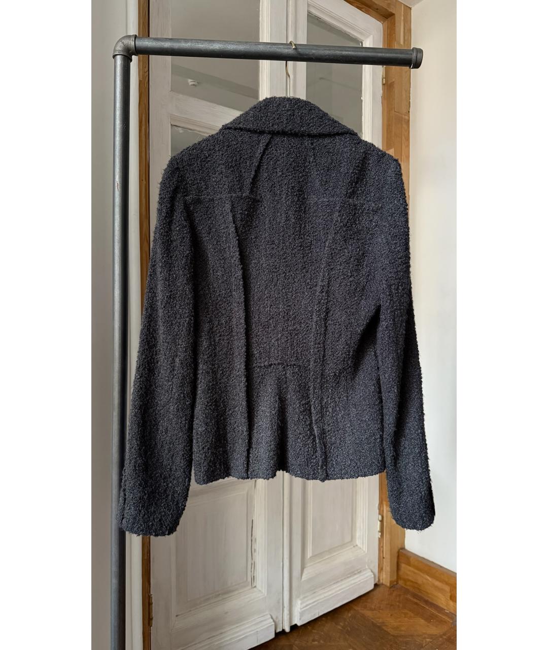 CHRISTIAN DIOR Серый вискозный жакет/пиджак, фото 2