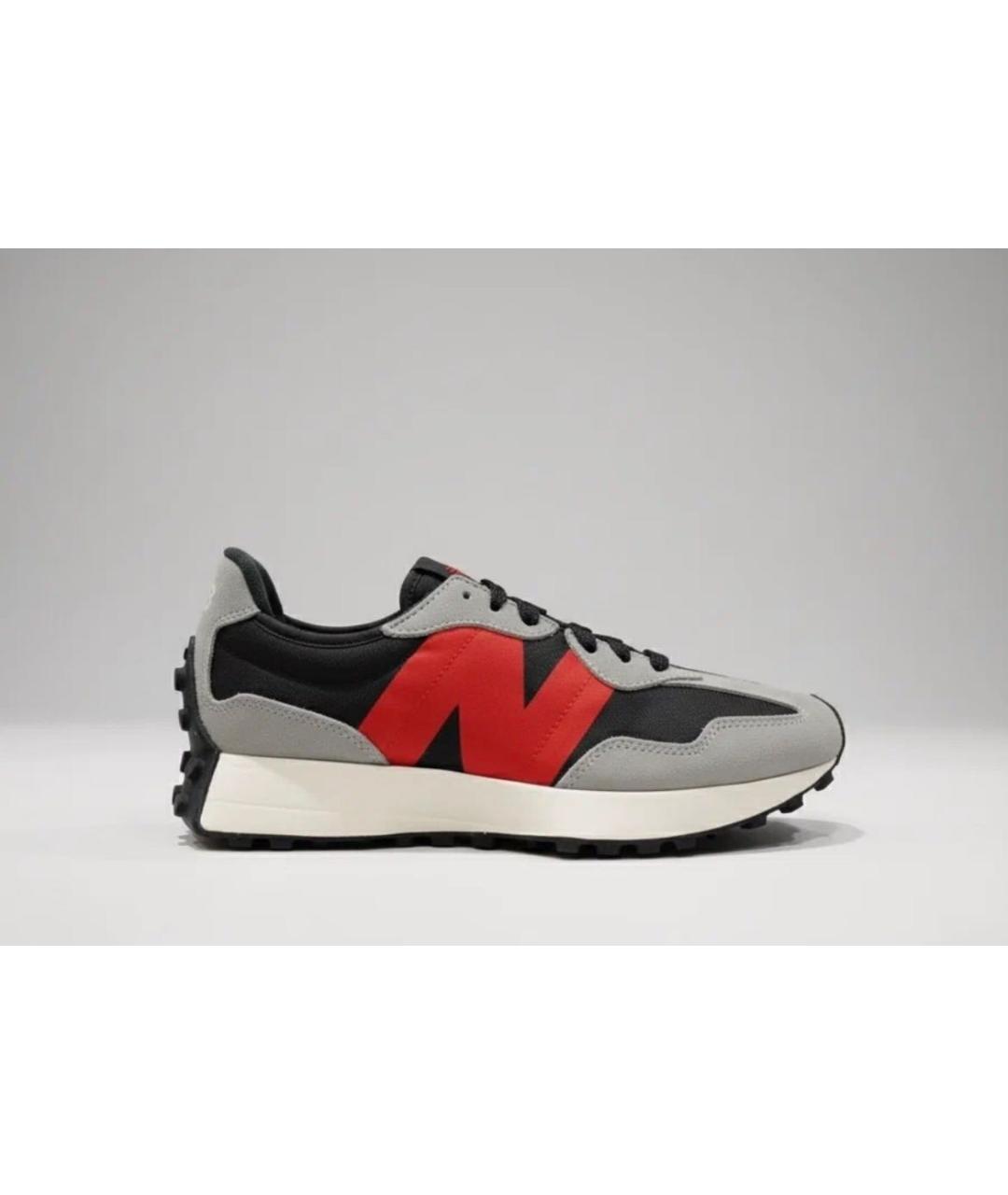 NEW BALANCE Серые замшевые низкие кроссовки / кеды, фото 9