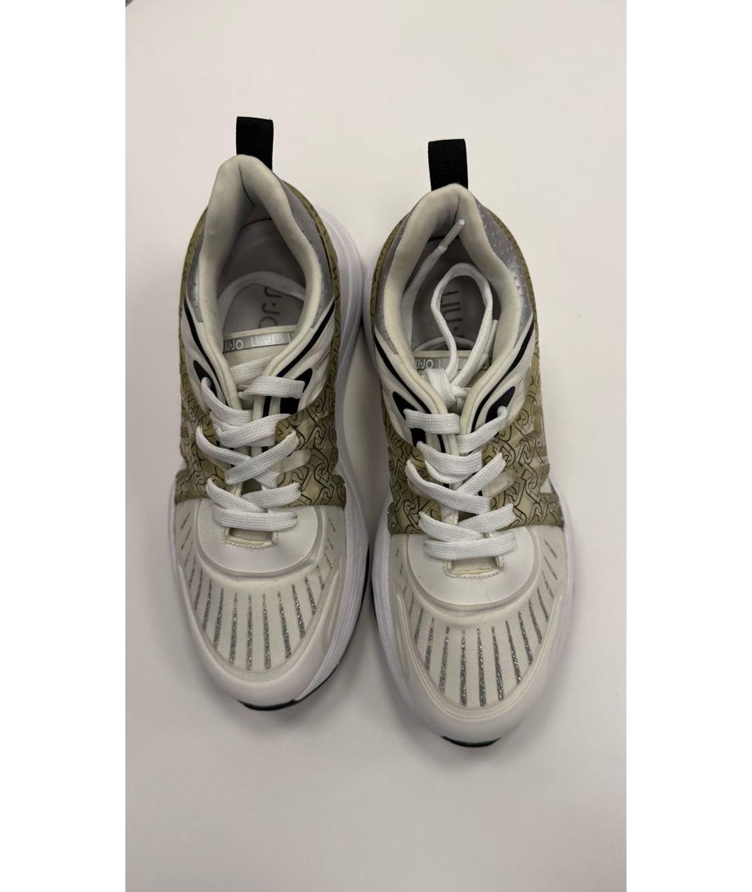 LIU JO Белые кроссовки, фото 3