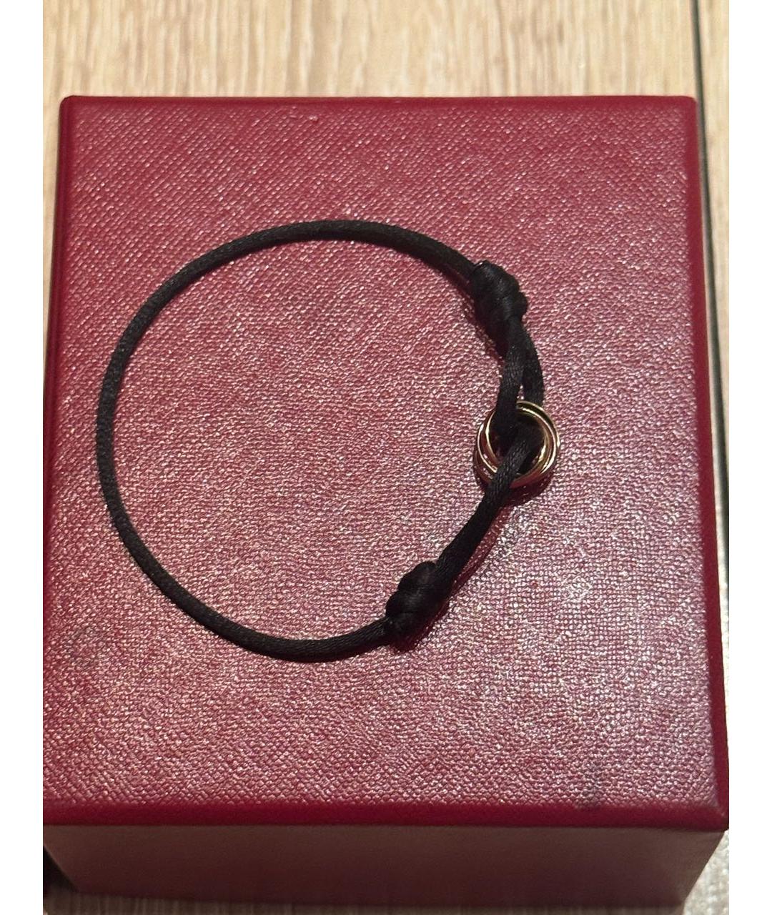 CARTIER Черный браслет из желтого золота, фото 7