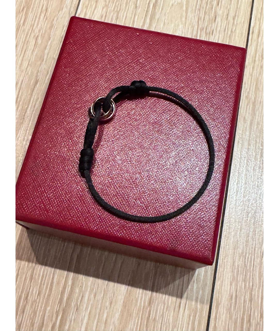 CARTIER Черный браслет из желтого золота, фото 3