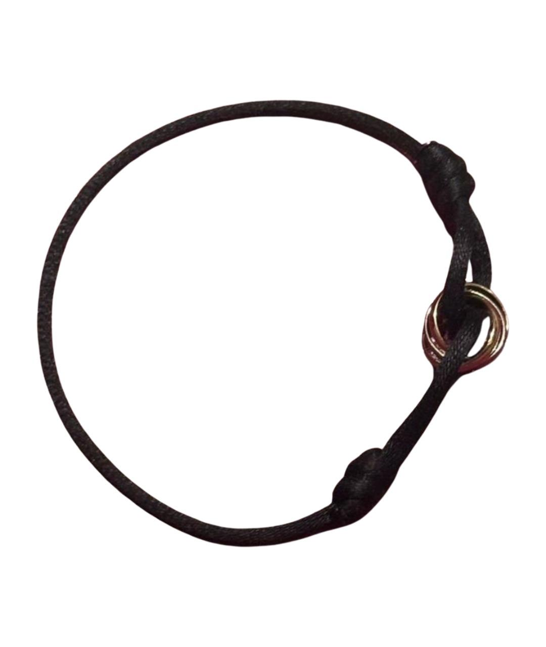 CARTIER Черный браслет из желтого золота, фото 1