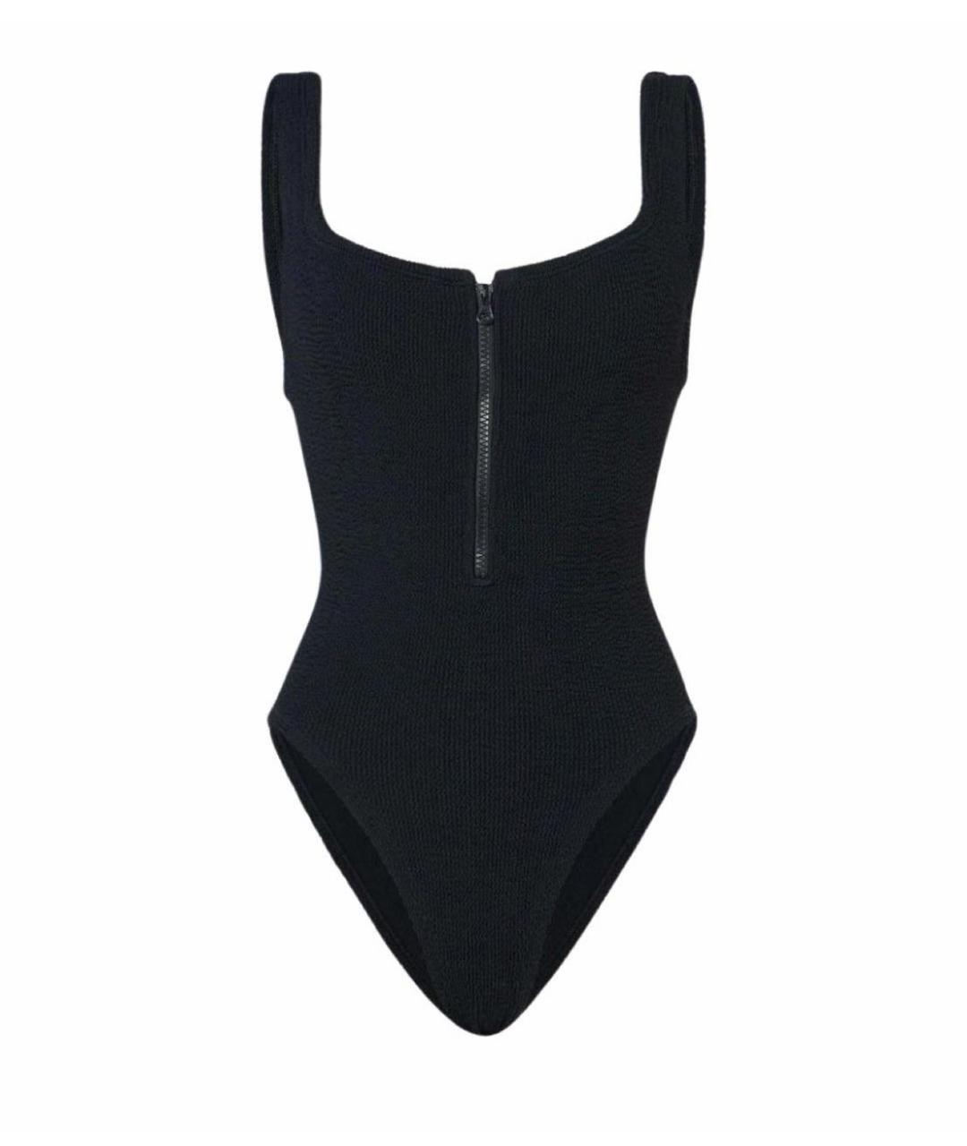 HUNZA G Черный купальник, фото 1