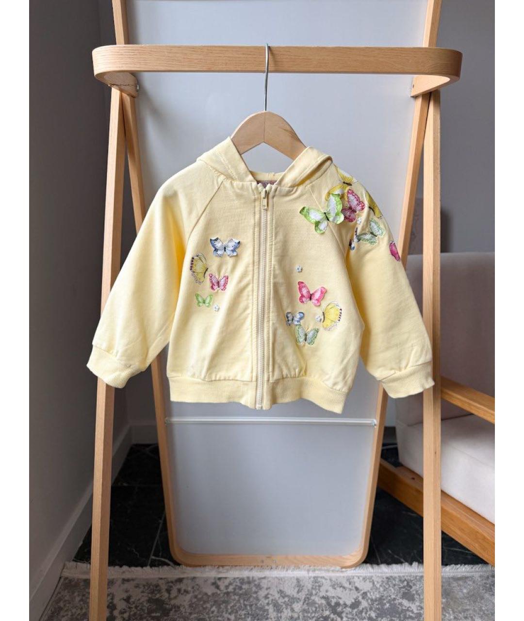 MONNALISA Желтый хлопковый комплект, фото 5