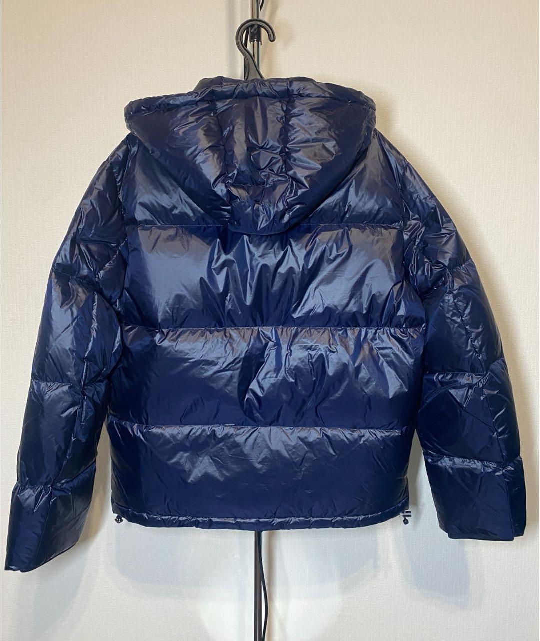 ARMANI EXCHANGE Синий полиамидовый пуховик, фото 2