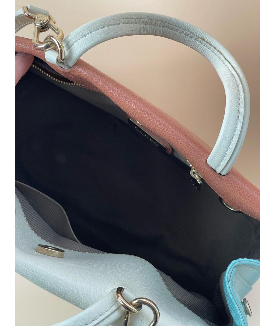 FURLA Мульти кожаная сумка с короткими ручками, фото 4