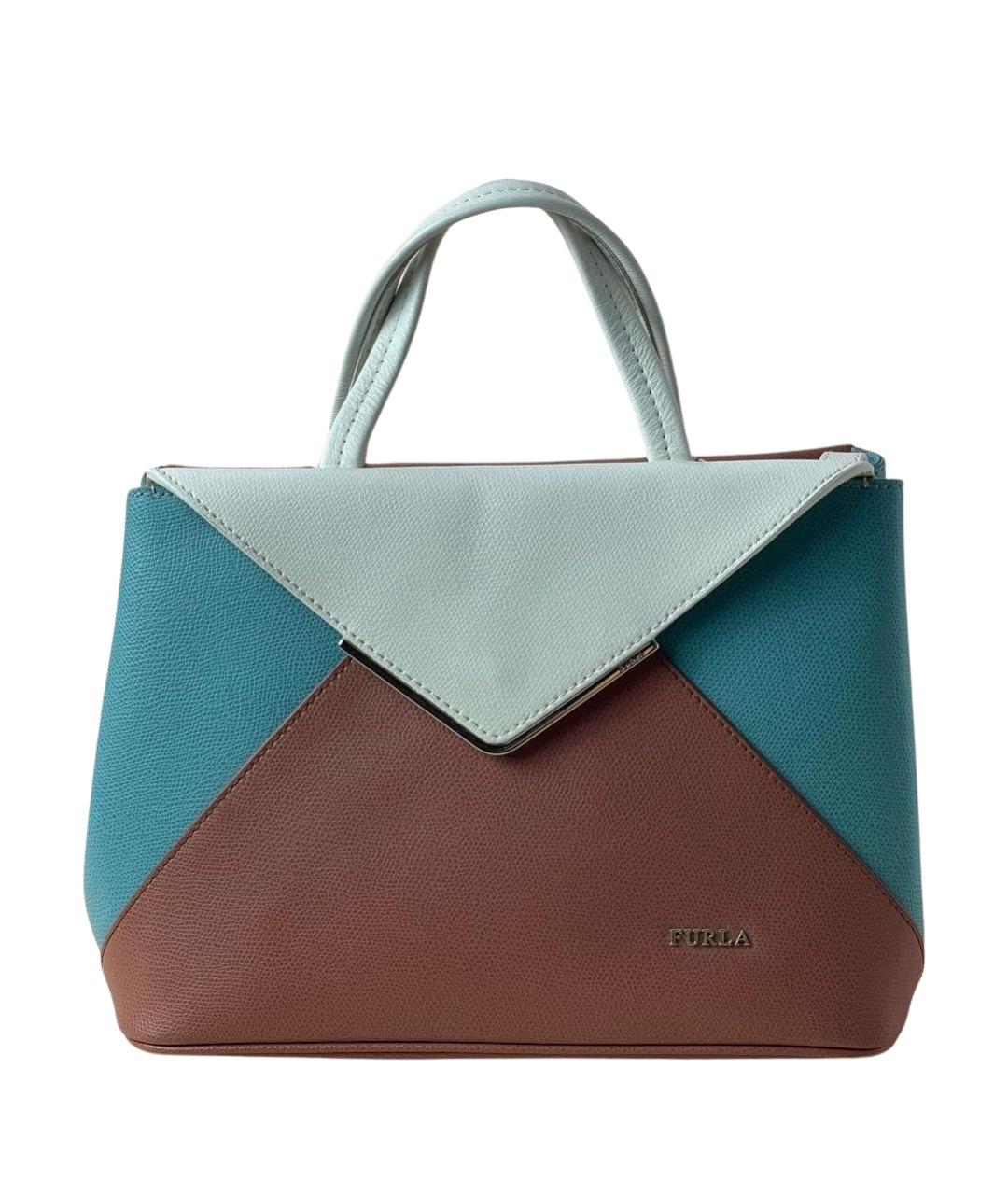 FURLA Мульти кожаная сумка с короткими ручками, фото 1