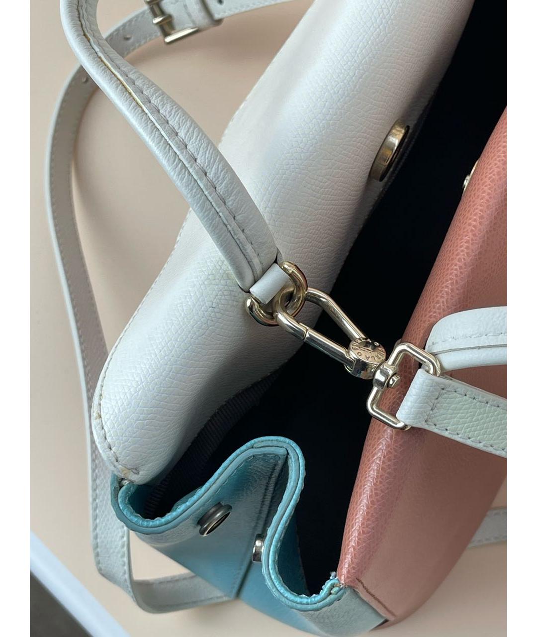 FURLA Мульти кожаная сумка с короткими ручками, фото 6