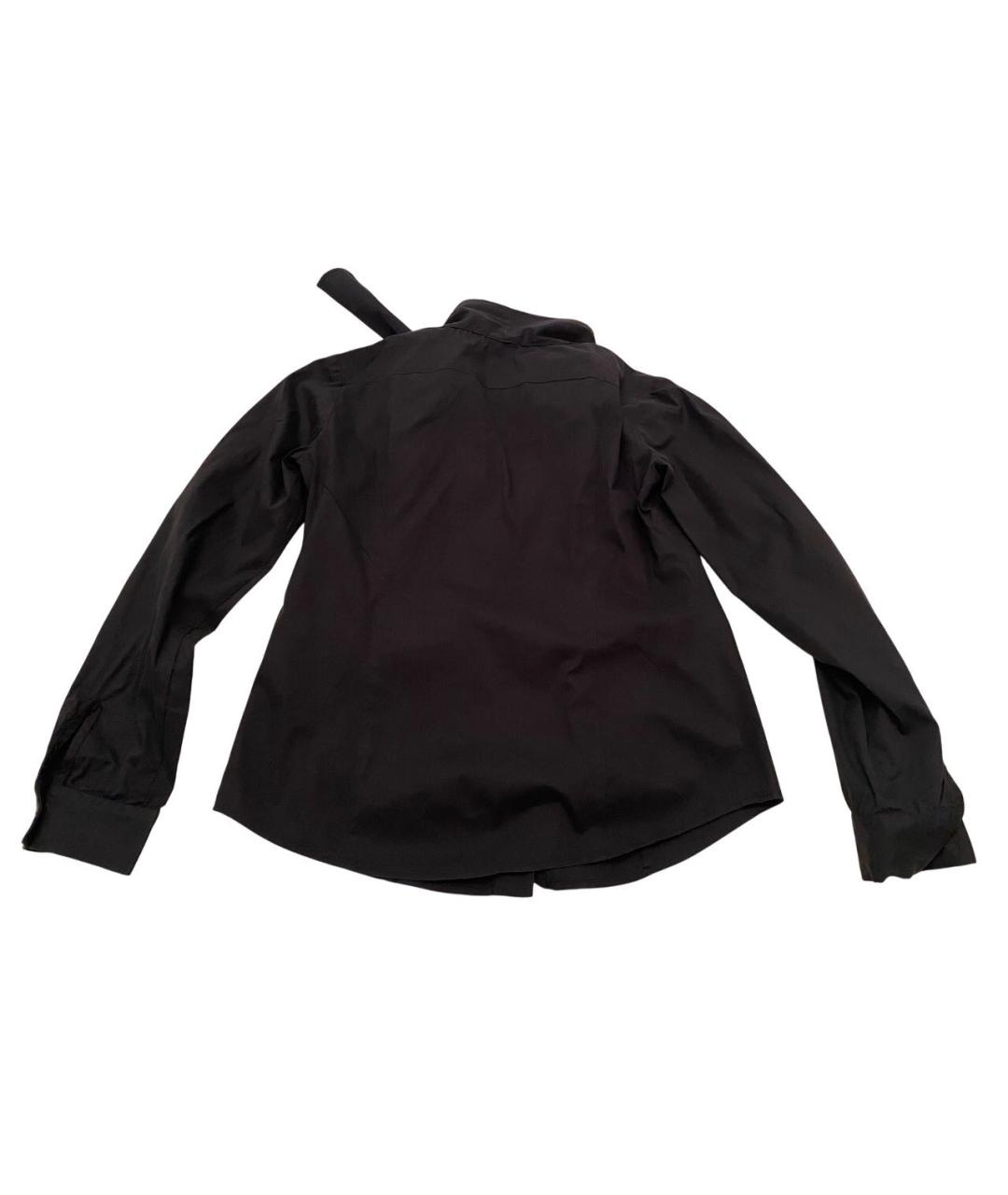 RED VALENTINO Черная рубашка, фото 4