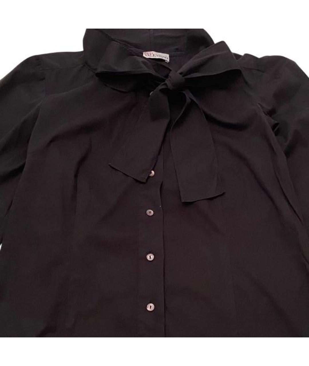 RED VALENTINO Черная рубашка, фото 3