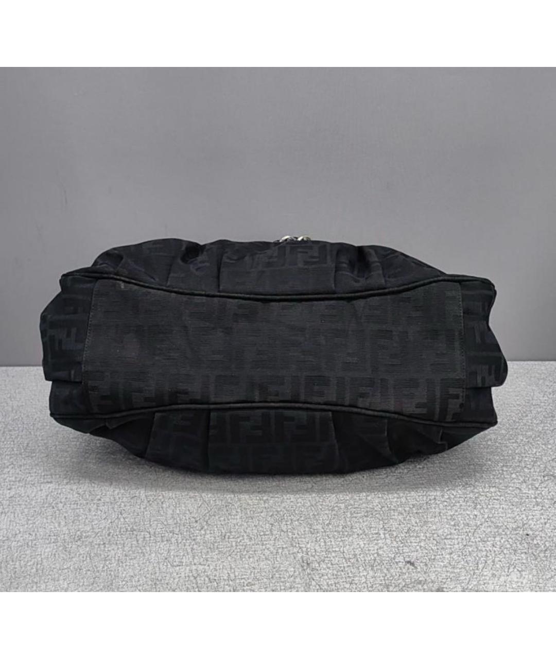 FENDI Черная сумка тоут, фото 4
