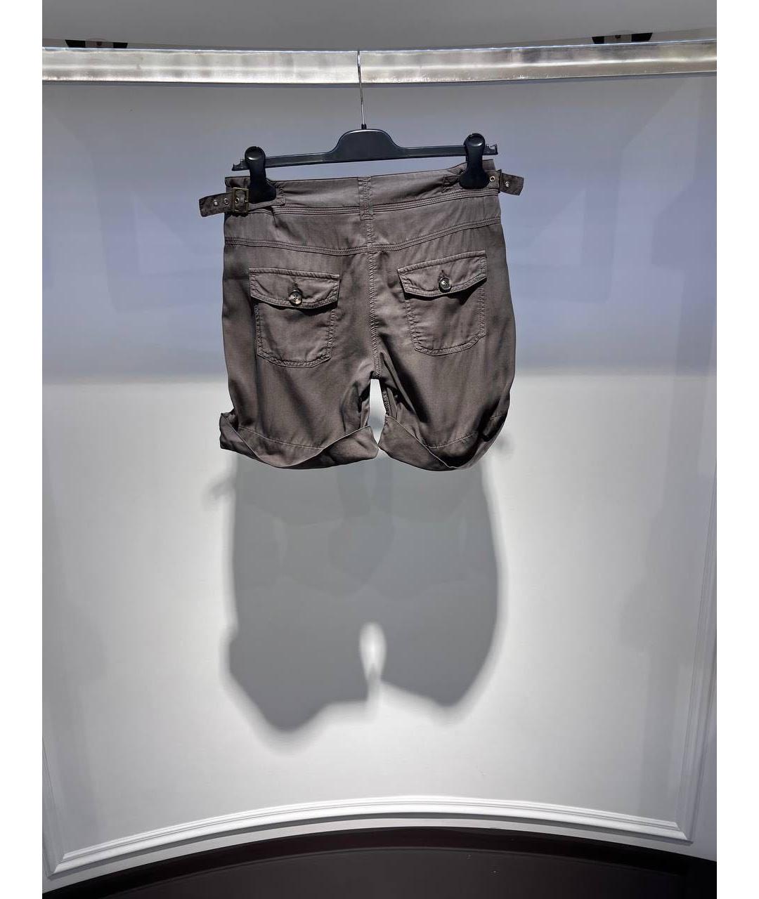 ETRO Коричневые хлопковые шорты, фото 2