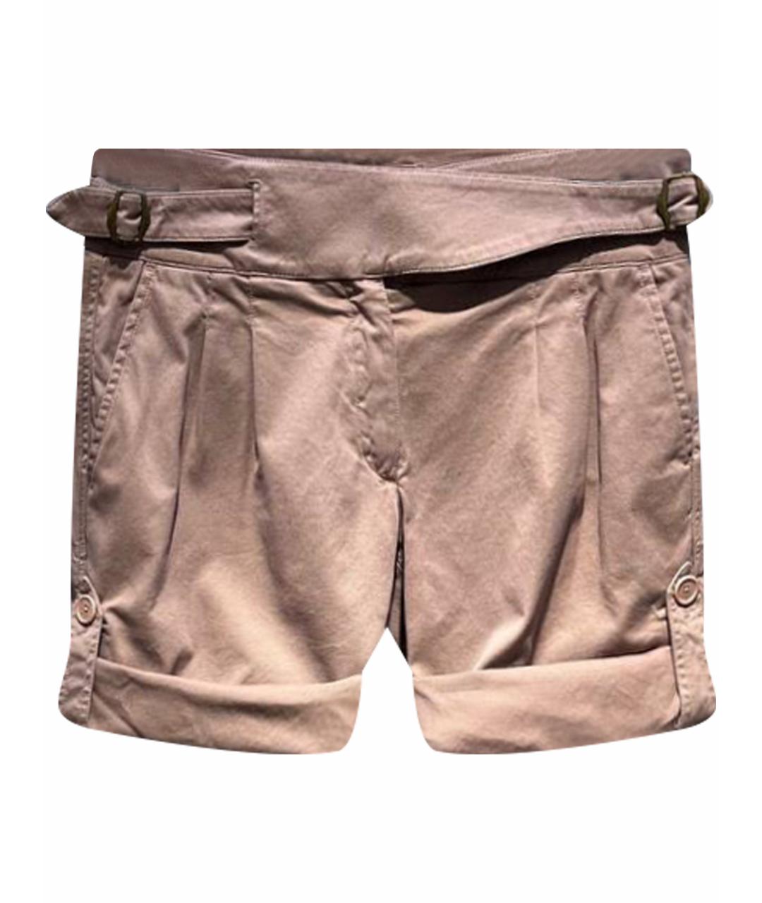 ETRO Коричневые хлопковые шорты, фото 1