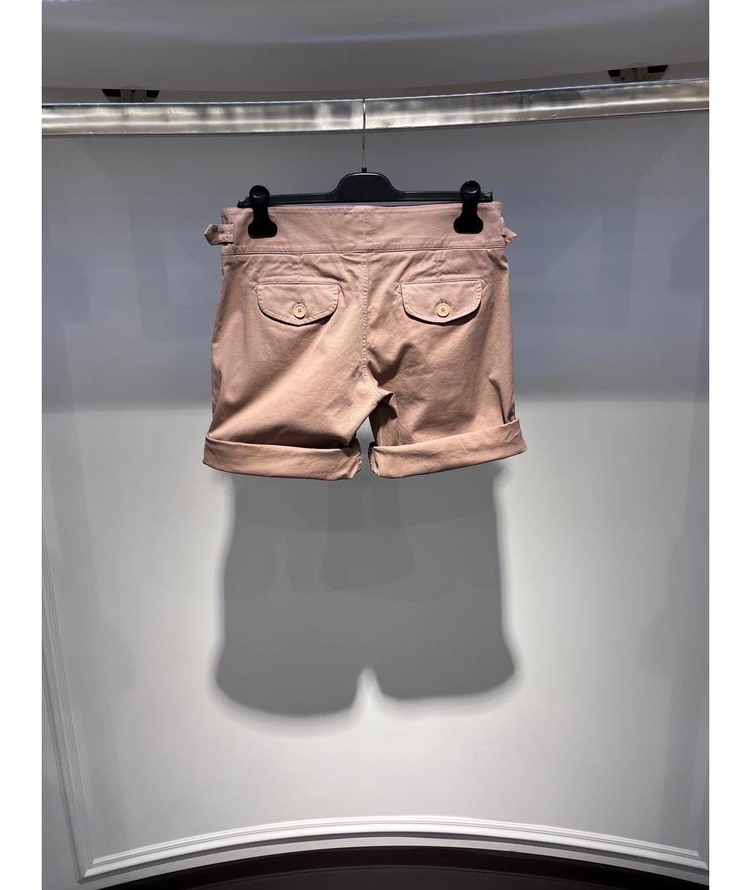 ETRO Коричневые хлопковые шорты, фото 2