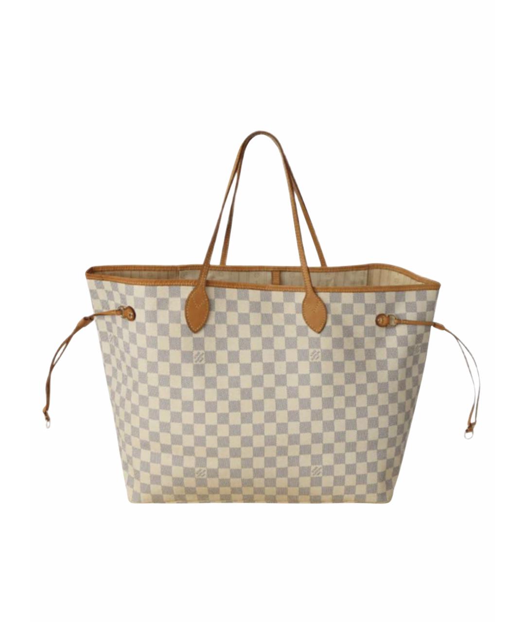 LOUIS VUITTON Белая сумка тоут, фото 1