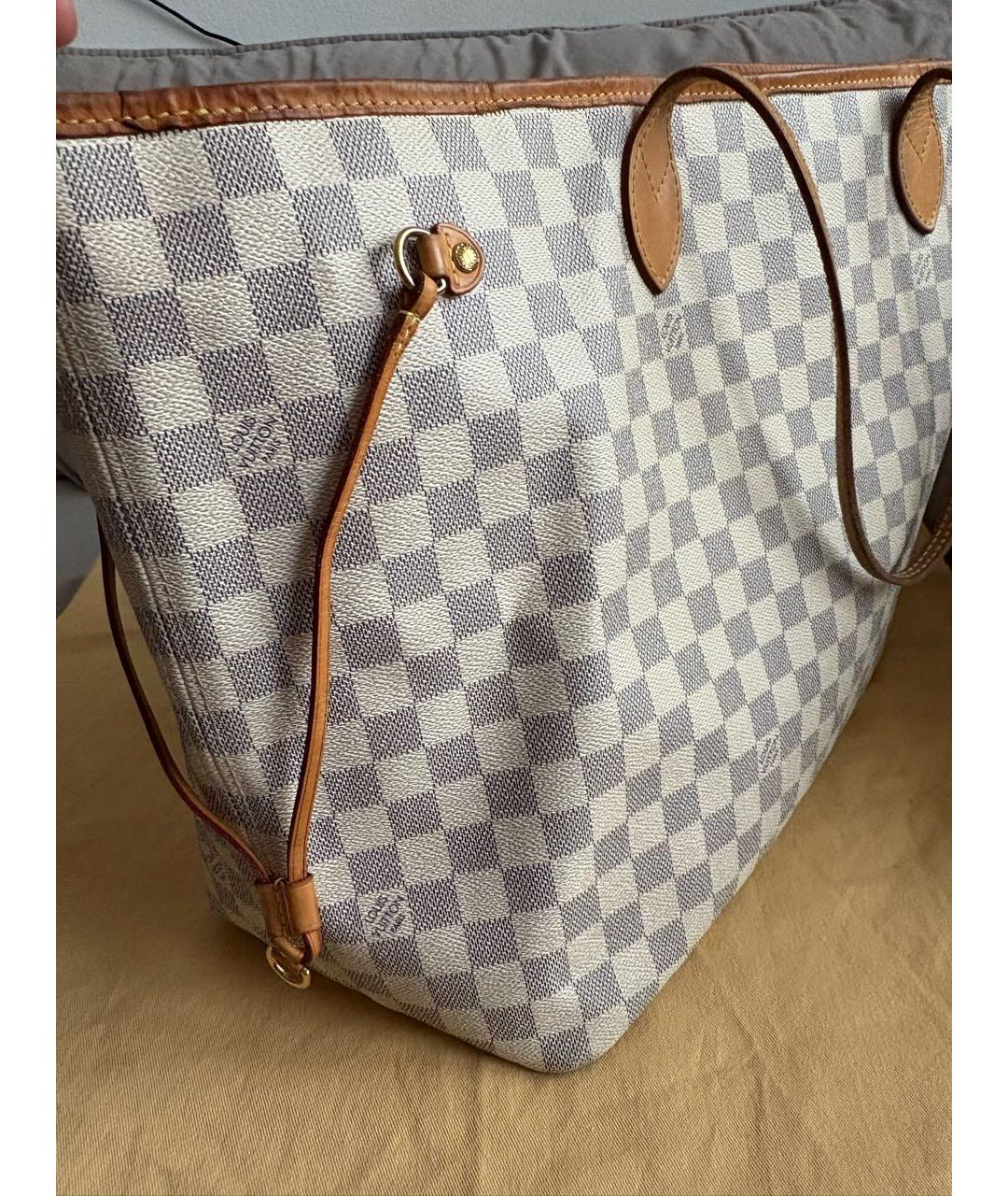 LOUIS VUITTON Белая сумка тоут, фото 2