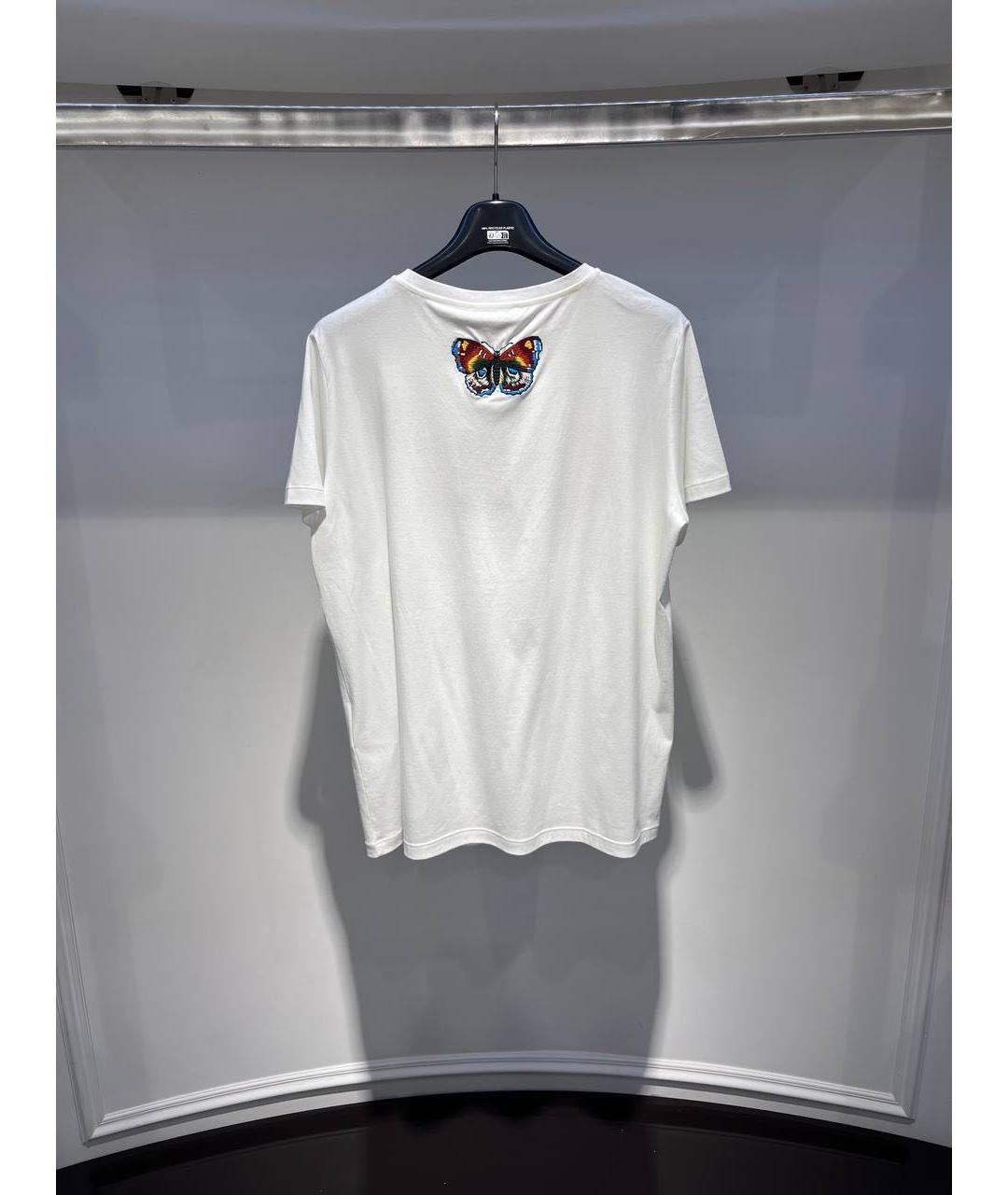 ETRO Белая хлопковая футболка, фото 2