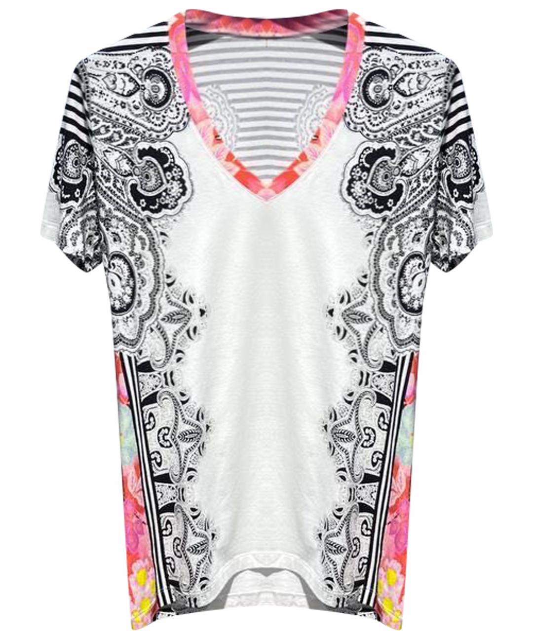 ETRO Мульти хлопковая футболка, фото 1