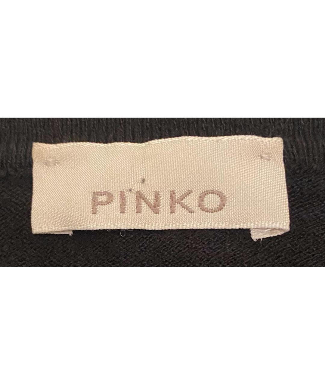 PINKO Черный кардиган, фото 6
