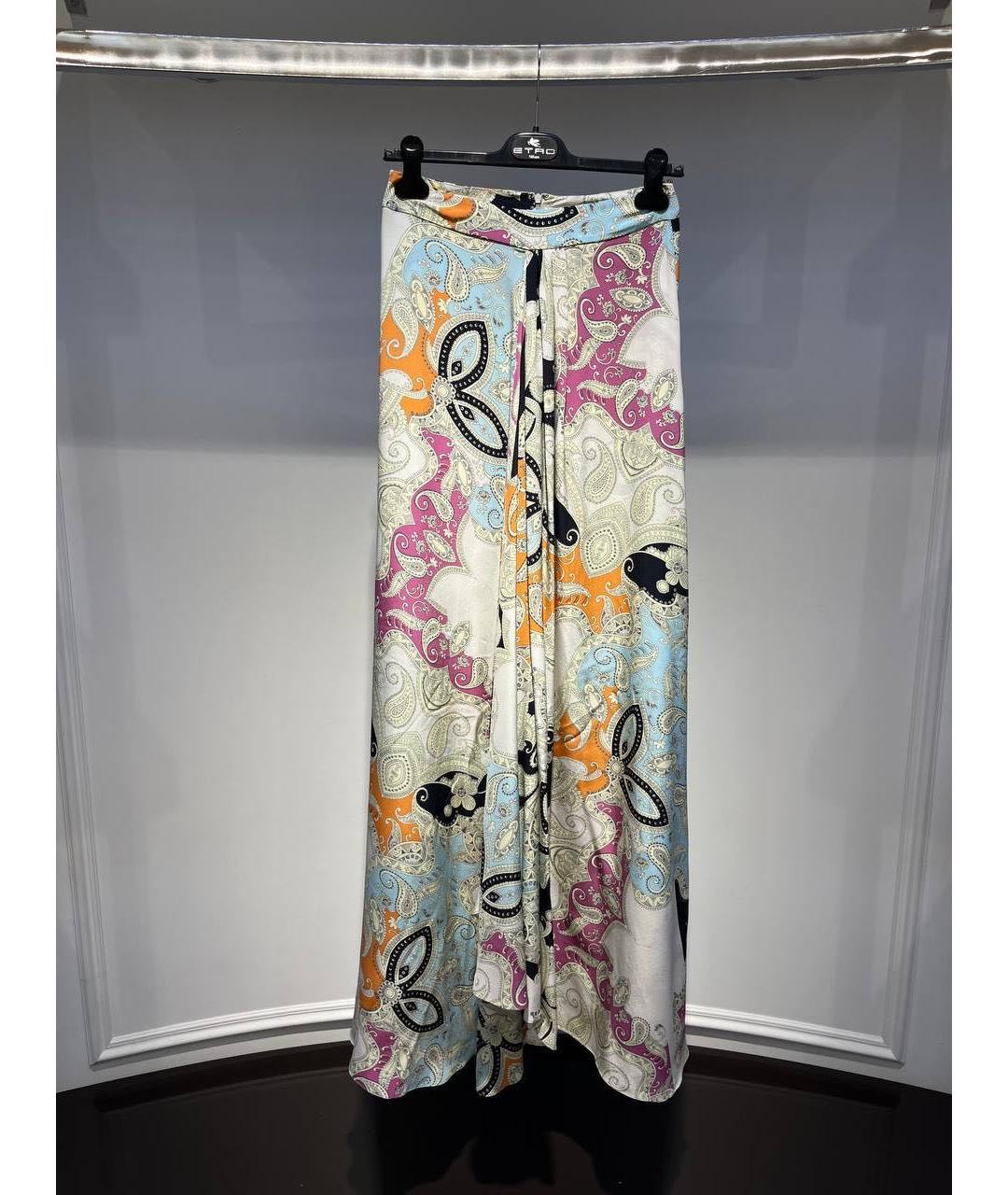 ETRO Мульти юбка макси, фото 3