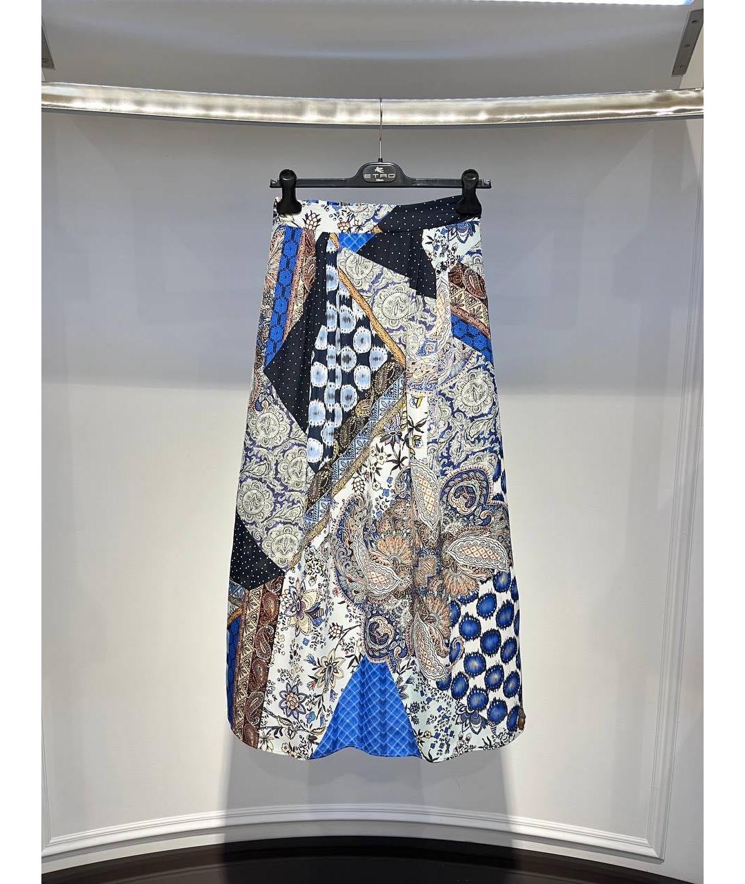 ETRO Мульти юбка макси, фото 3