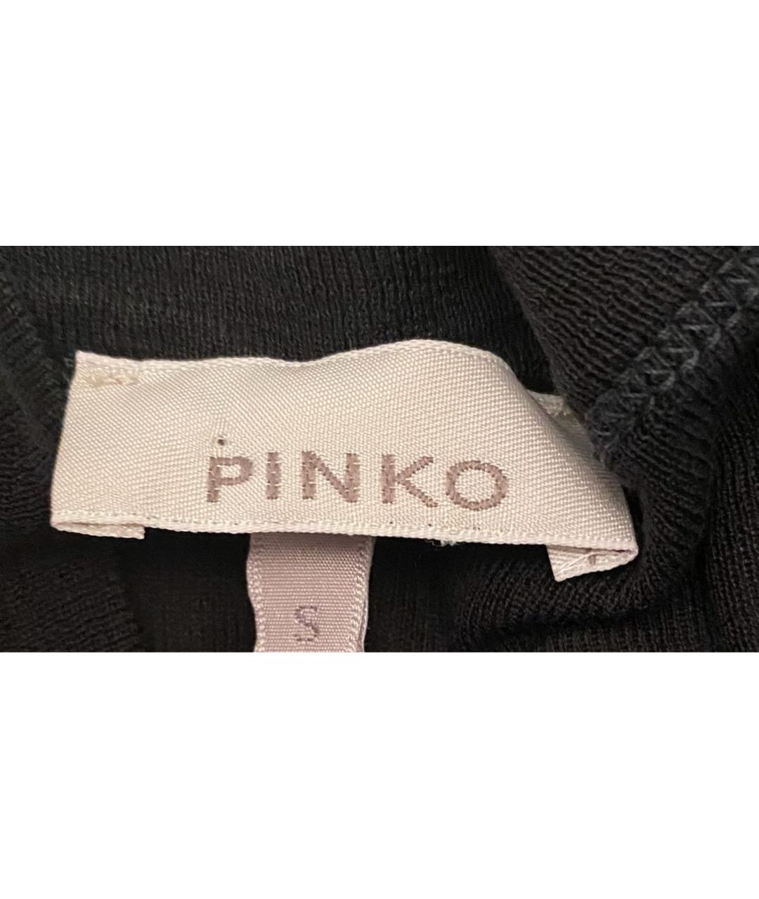 PINKO Черный кардиган, фото 8