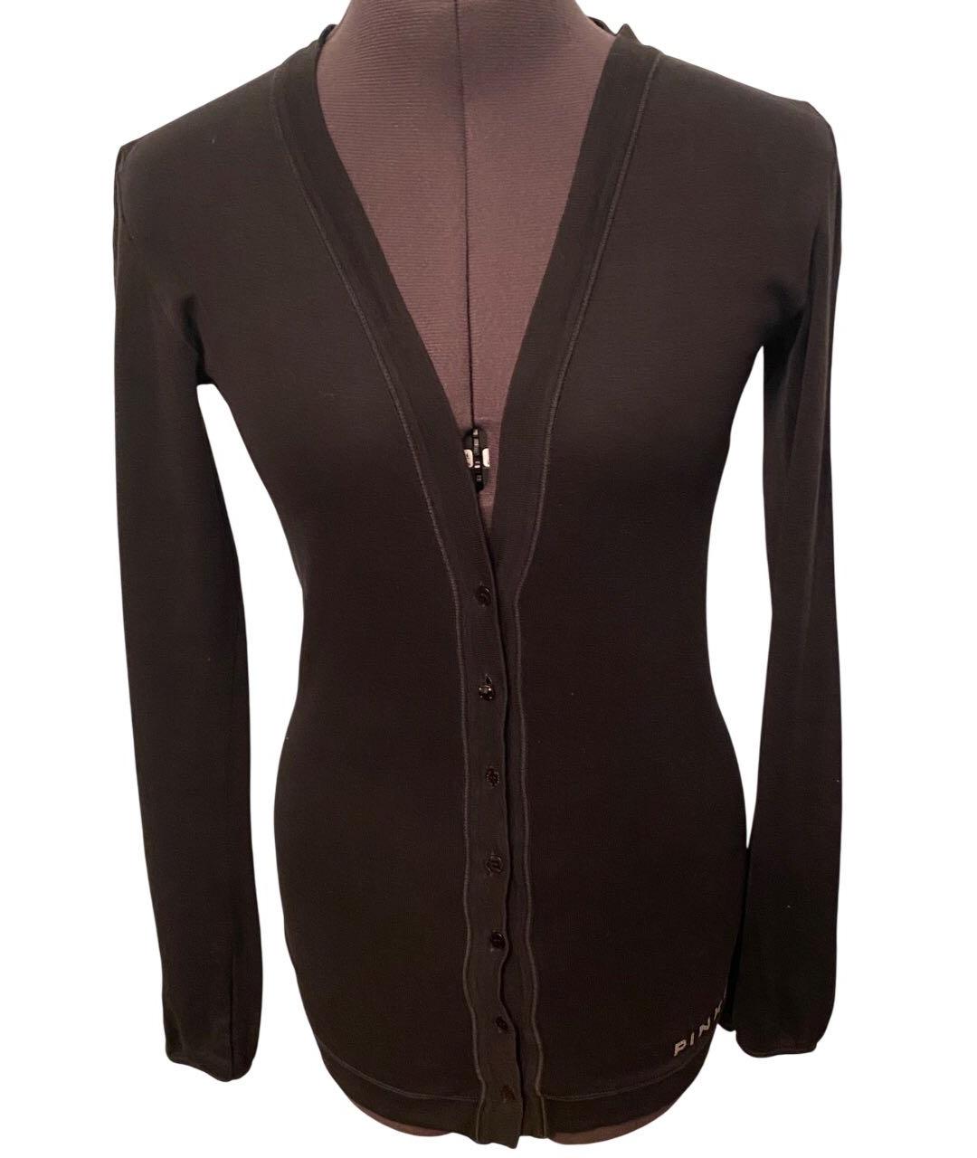 PINKO Черный кардиган, фото 9