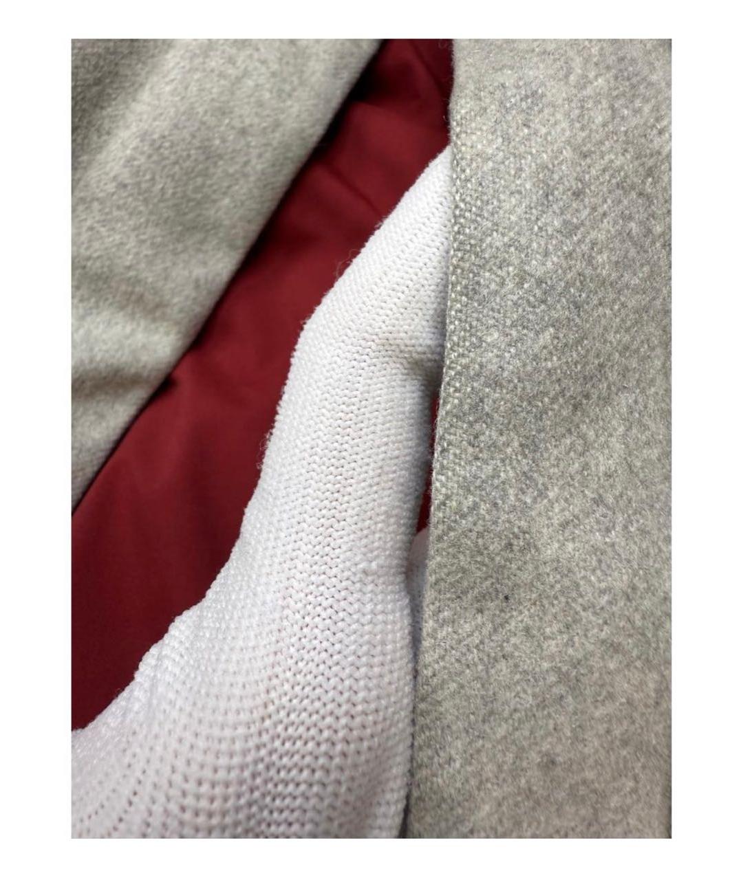 LORO PIANA Серый кашемировый пуховик, фото 8