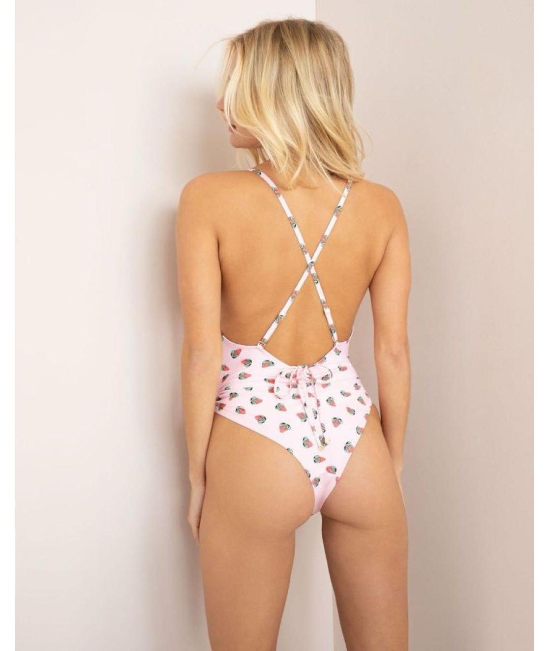 AGENT PROVOCATEUR Коралловый купальник, фото 6