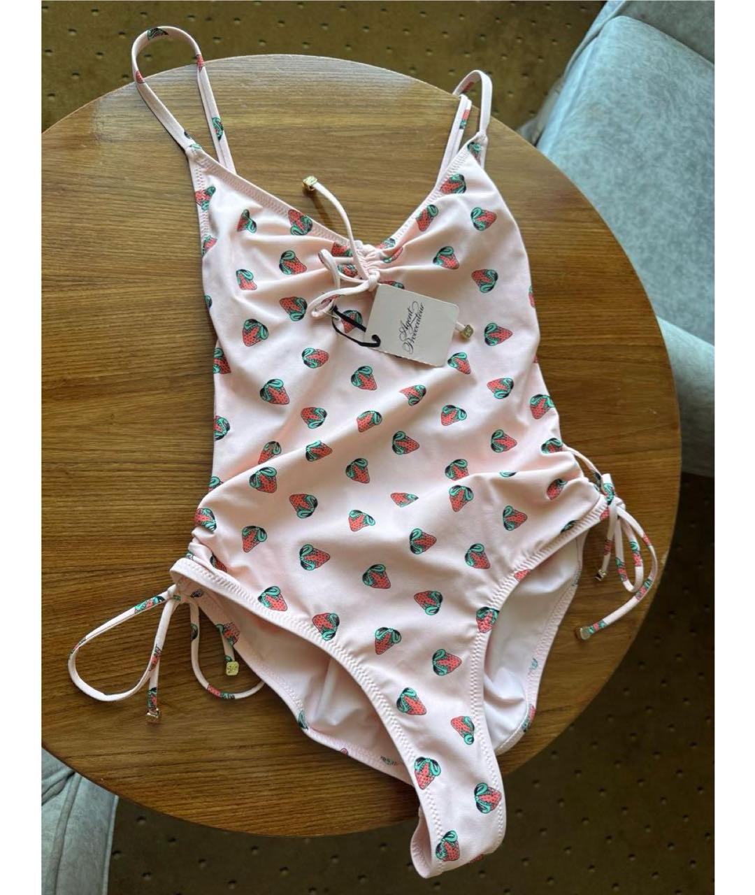 AGENT PROVOCATEUR Коралловый купальник, фото 7