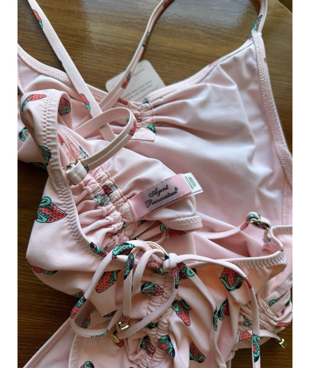 AGENT PROVOCATEUR Коралловый купальник, фото 4