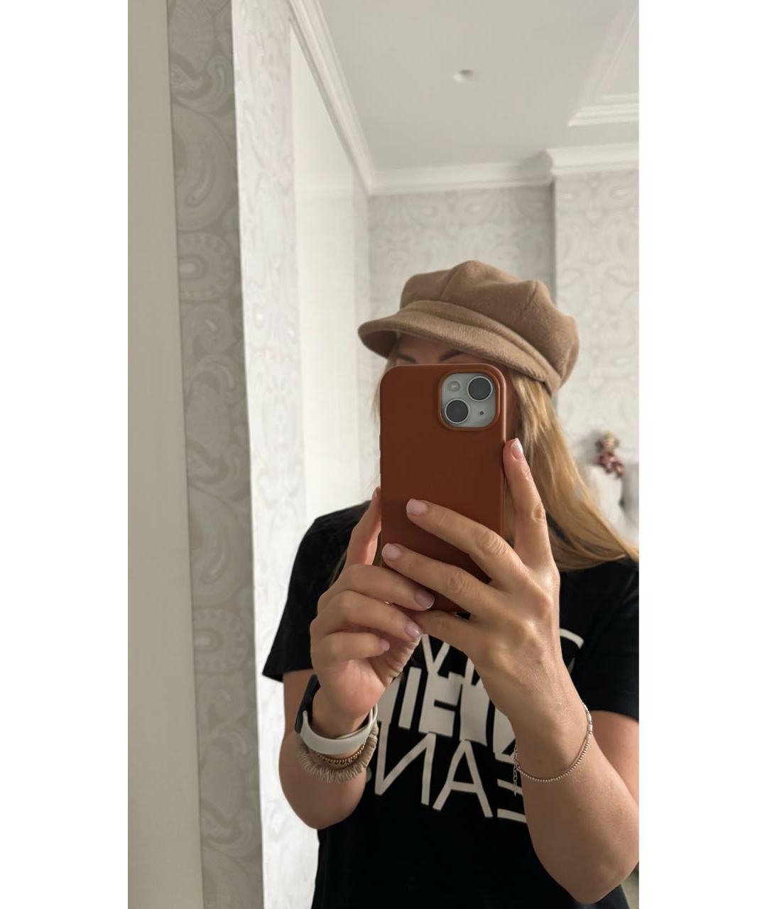 BURBERRY Бежевая шерстяная кепка, фото 6