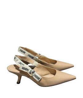 CHRISTIAN DIOR Лодочки на низком каблуке