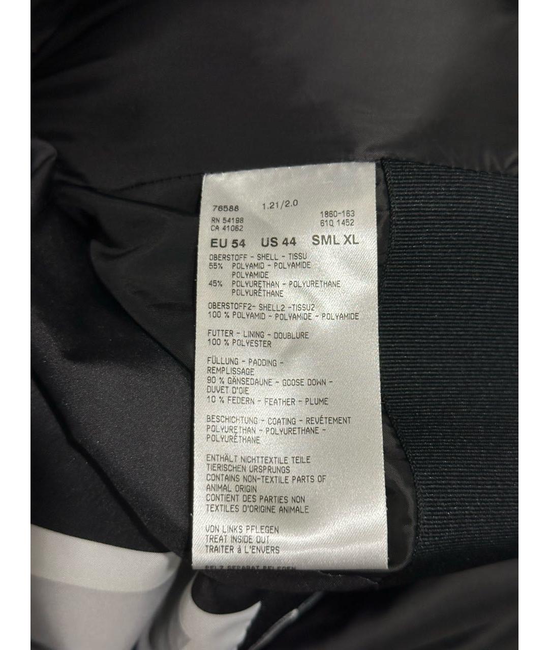 BOGNER Черный кожаный пуховик, фото 8