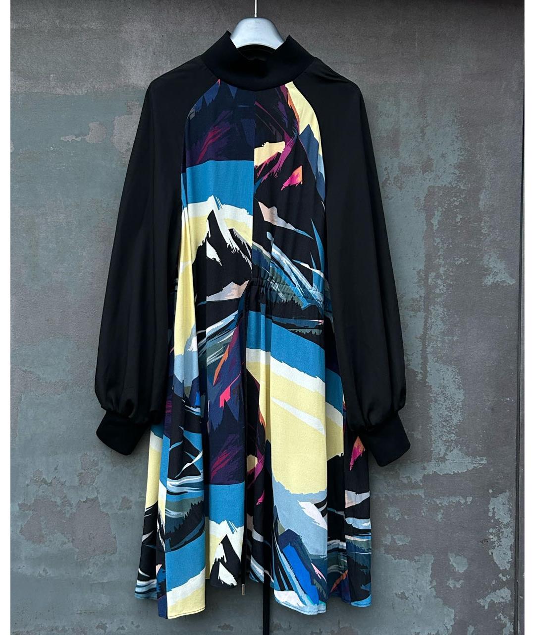 SPORT MAX CODE Мульти вискозное повседневное платье, фото 8