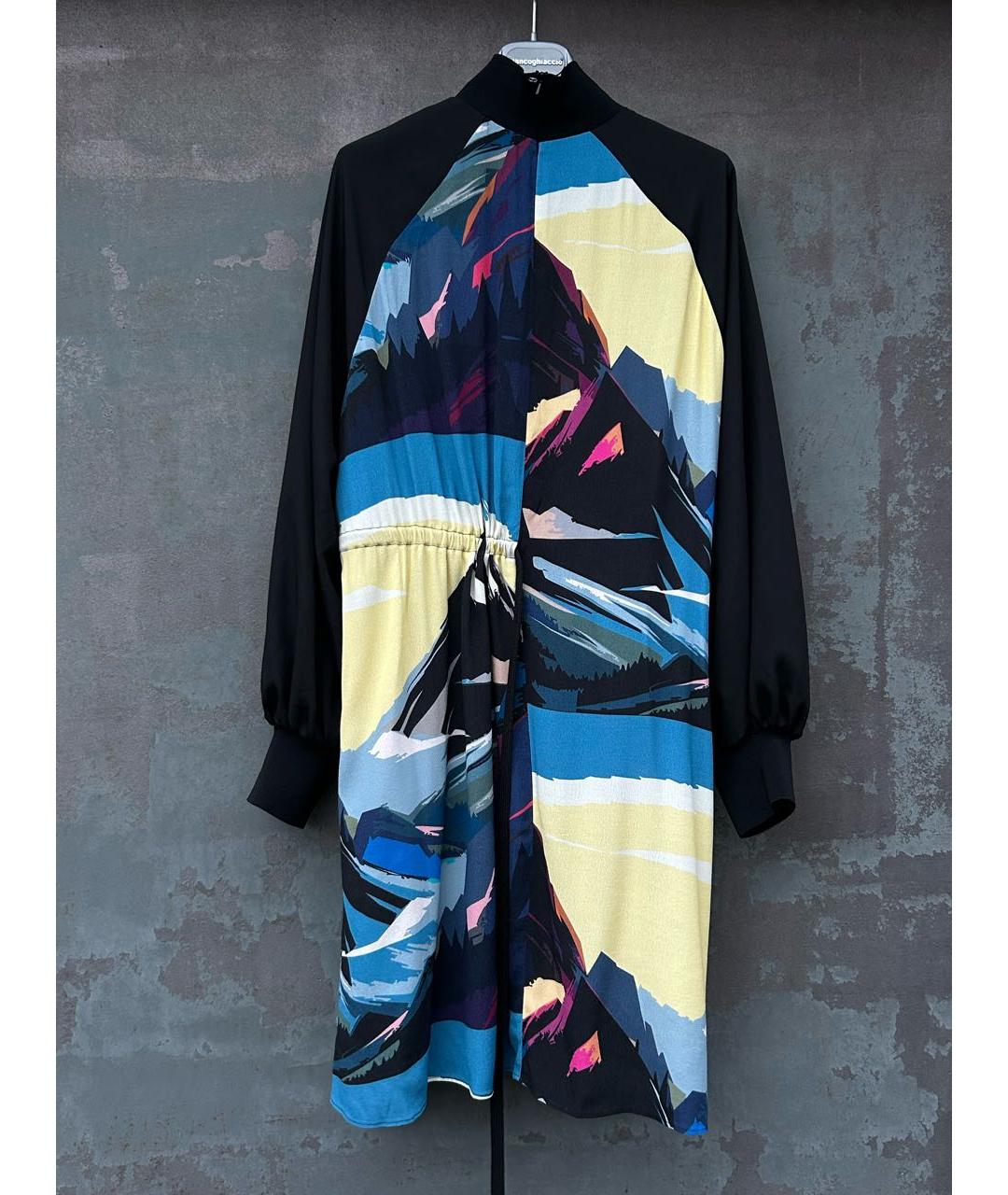 SPORT MAX CODE Мульти вискозное повседневное платье, фото 9