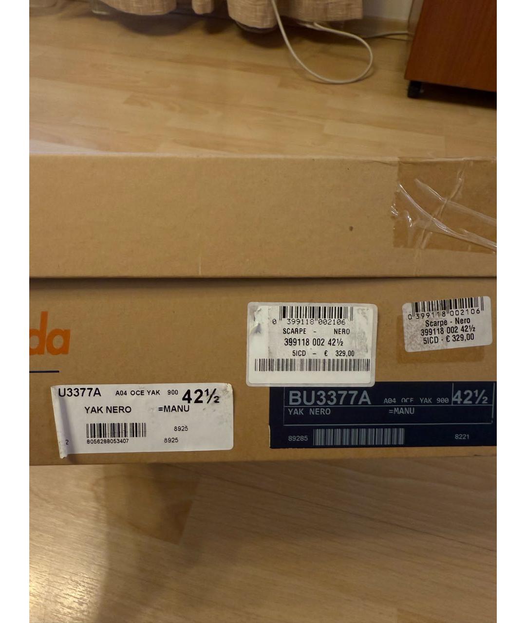 BARRACUDA Черные кожаные высокие ботинки, фото 4