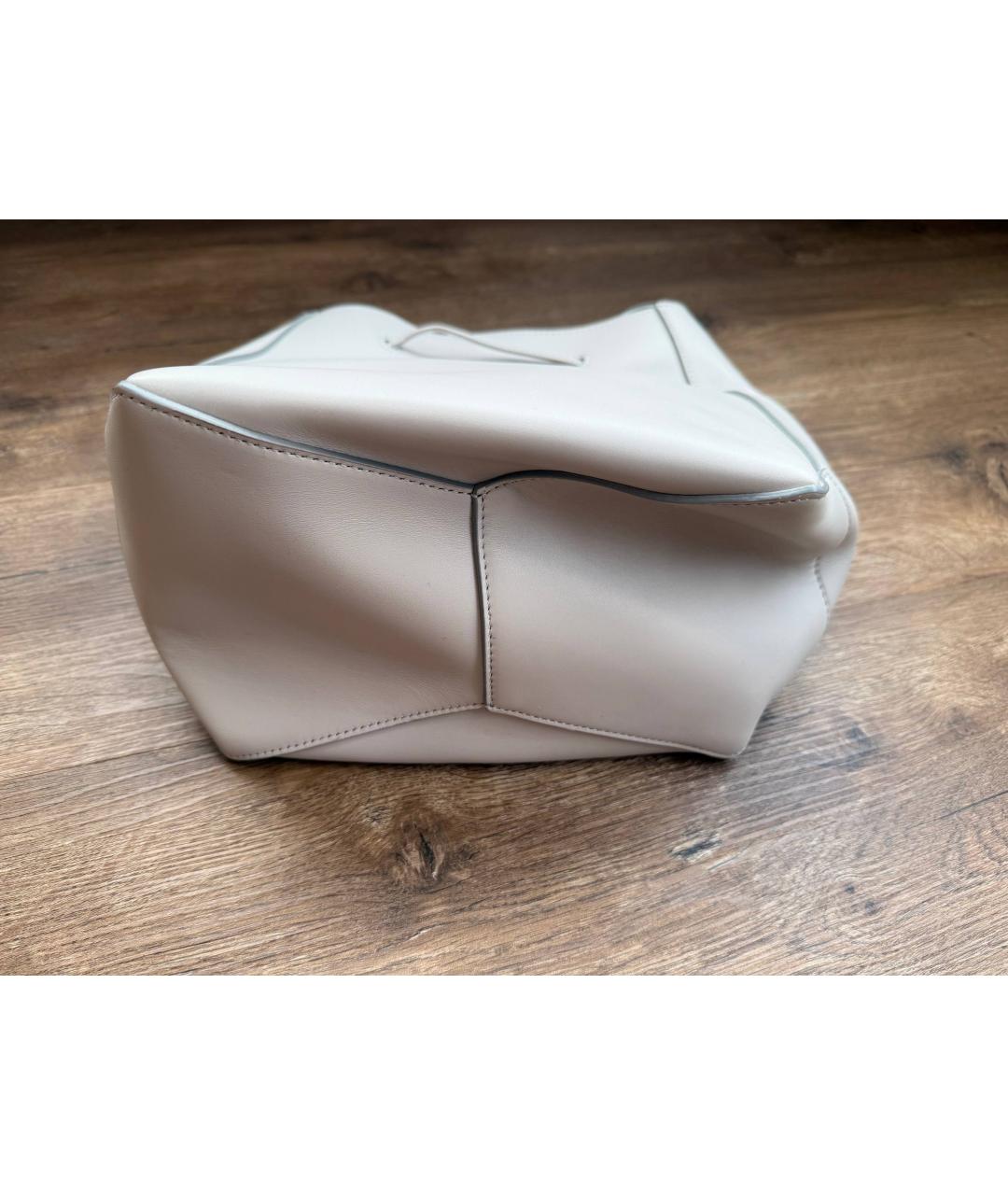 BRUNELLO CUCINELLI Серая кожаная сумка через плечо, фото 8