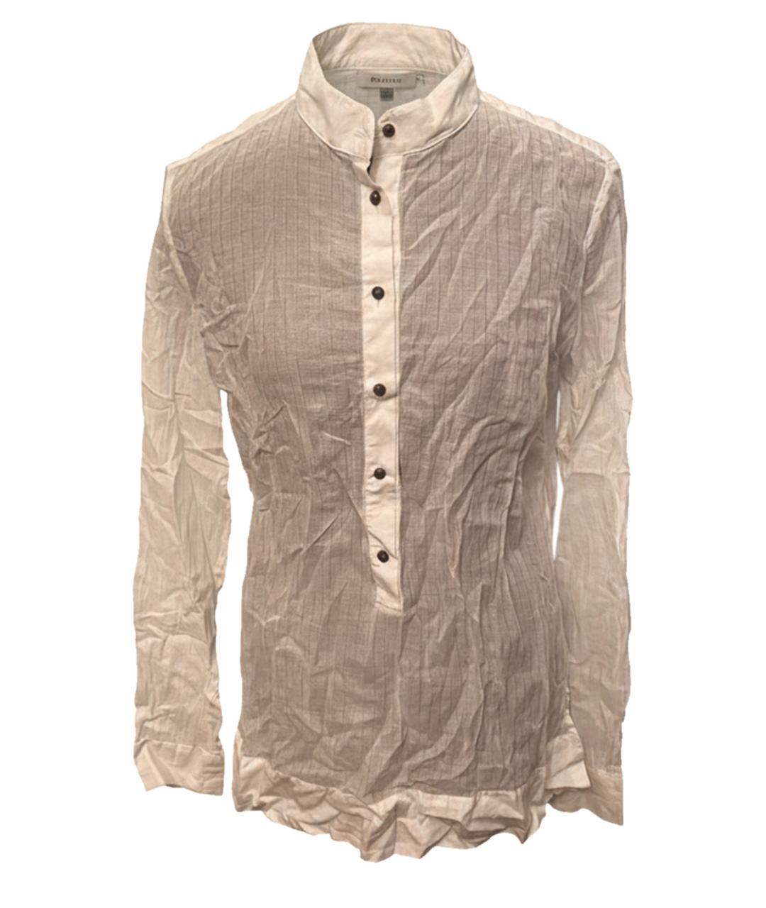 DOLCE&GABBANA Белая хлопковая рубашка, фото 1