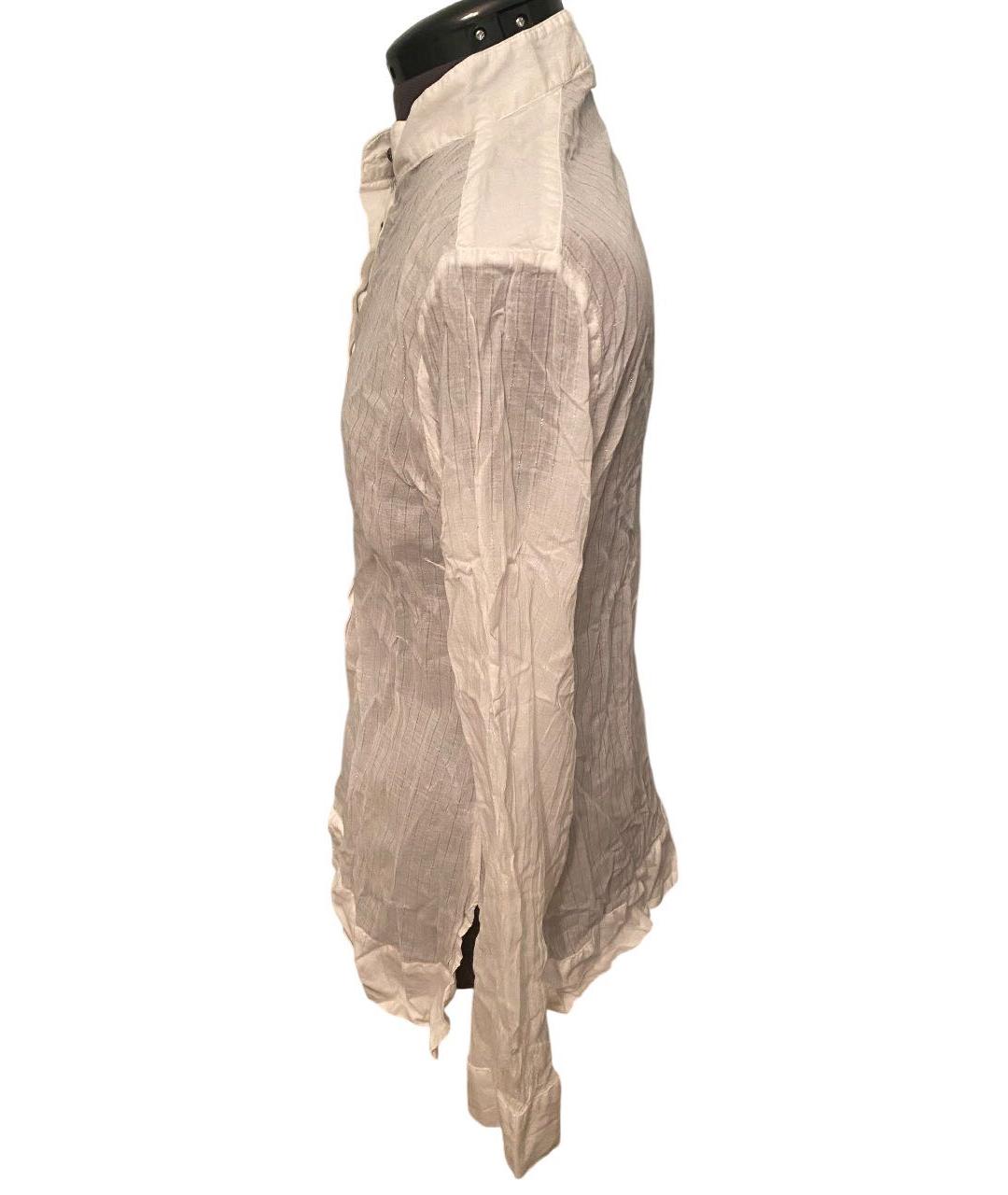 DOLCE&GABBANA Белая хлопковая рубашка, фото 2