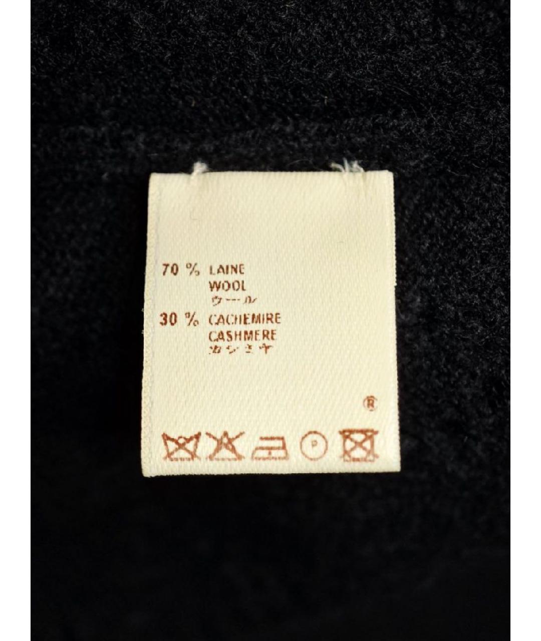 LOUIS VUITTON Черный шерстяной кардиган, фото 6