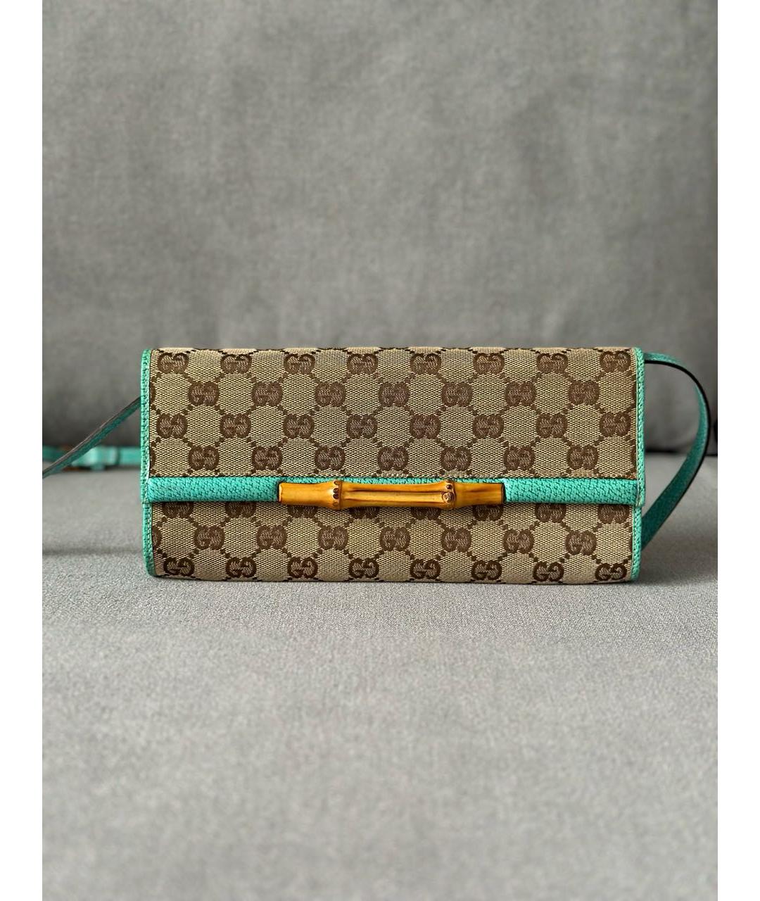 GUCCI Коричневая сумка через плечо, фото 3