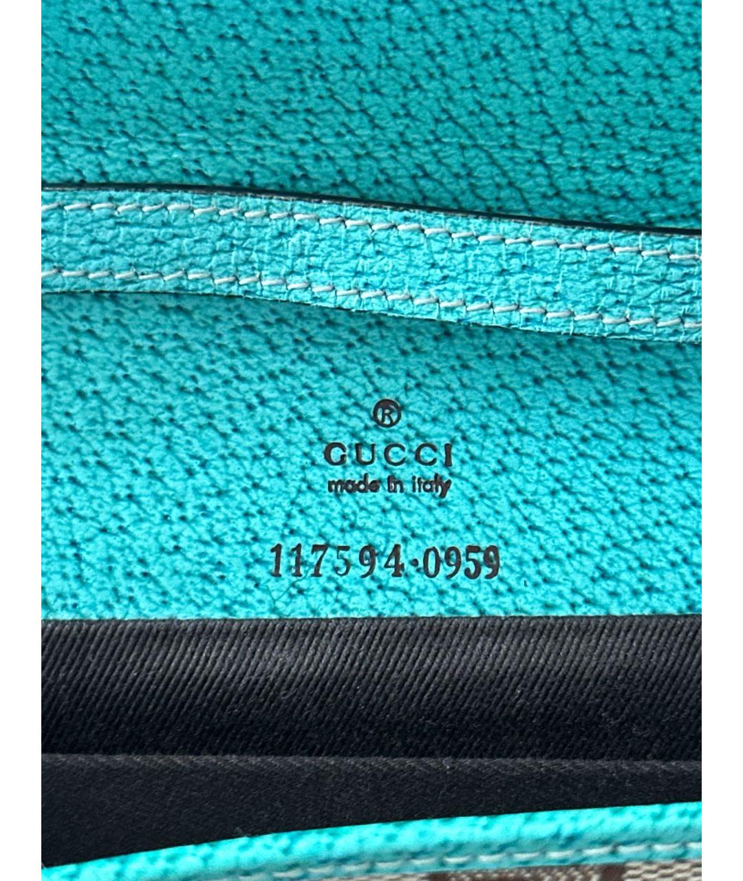 GUCCI Коричневая сумка через плечо, фото 7