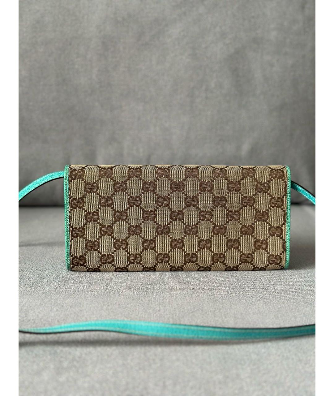 GUCCI Коричневая сумка через плечо, фото 4