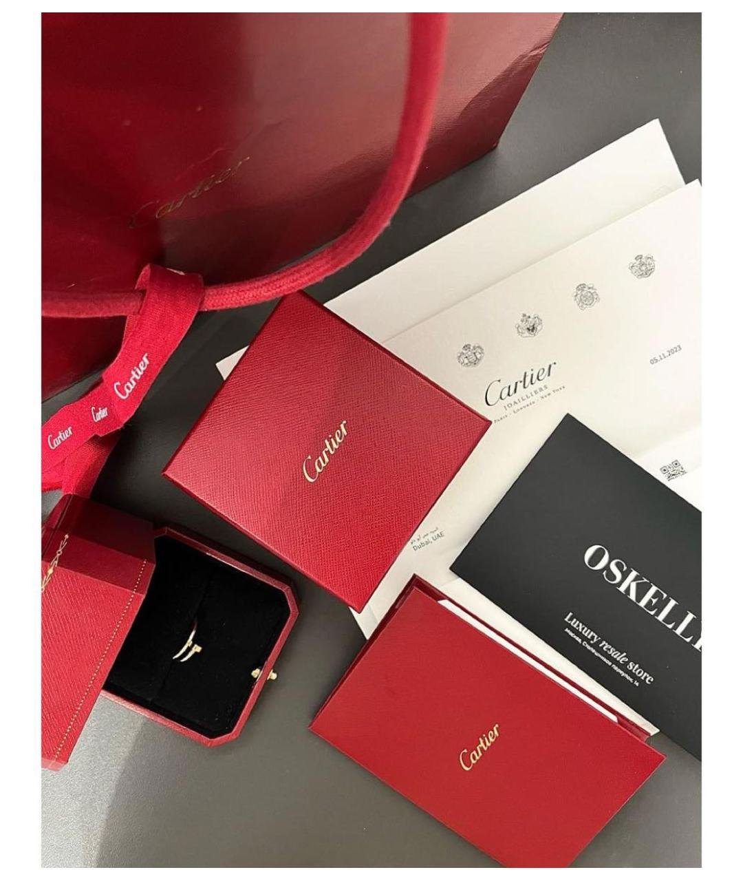 CARTIER Золотое кольцо из розового золота, фото 3